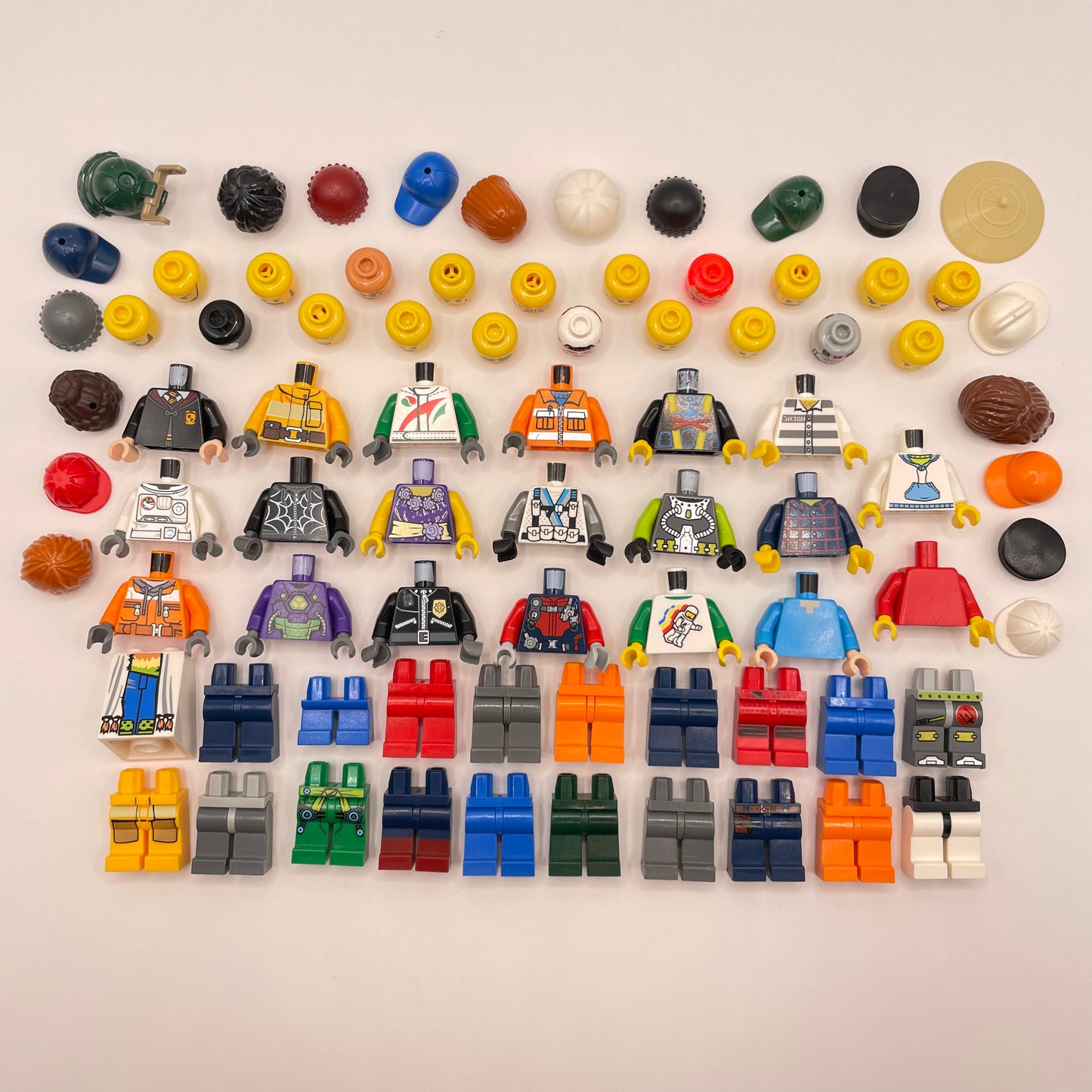 LEGO Build a Minifigure, Mix and Match City Figures, Set of 20