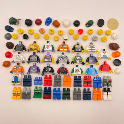LEGO Build a Minifigure, Mix and Match City Figures, Set of 20