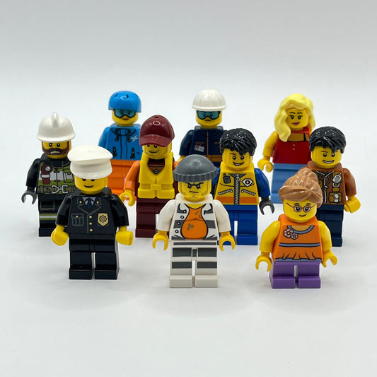 LEGO City Figures, Set of 10