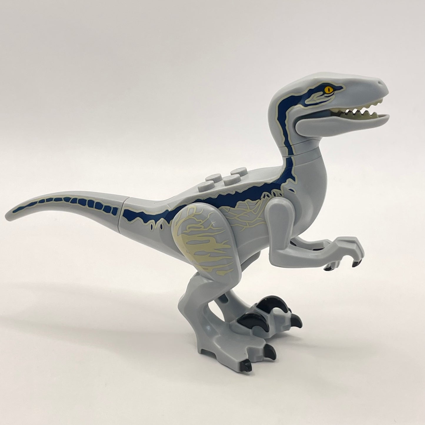 LEGO Velociraptor, Light Bluish Grey, Dinosaur (raptor14)