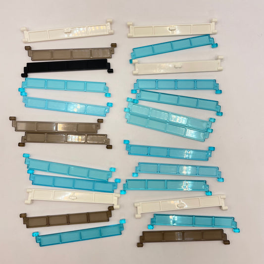 LEGO Roller Door Inserts, Mixed Colours, Building, 25 Pieces