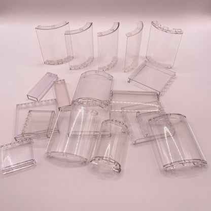 LEGO Tall Building, Transparent Clear, Building, Approx. 100g
