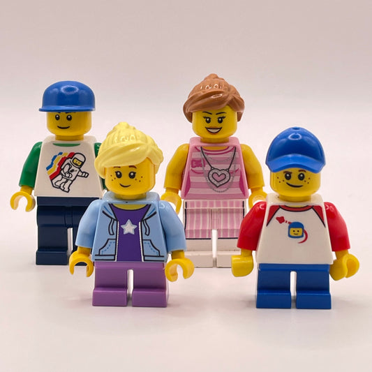 LEGO City Family, Minifigures, Set of 4