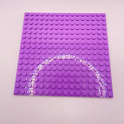 LEGO Plate, Medium Lavender, 16x16, 91405 (1 Piece)