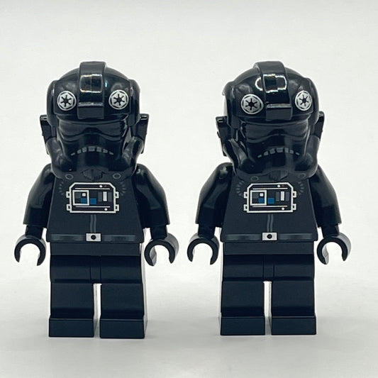 LEGO Imperial TIE Fighter Pilot, Star Wars Minifigure (sw0268a) (Pack of 2)