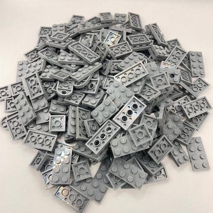 LEGO Round Plates, Mixed Grey, Approx. 45g