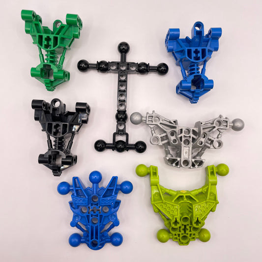 LEGO Bionicle, Torsos,  Mixed Colours, 7 Pieces