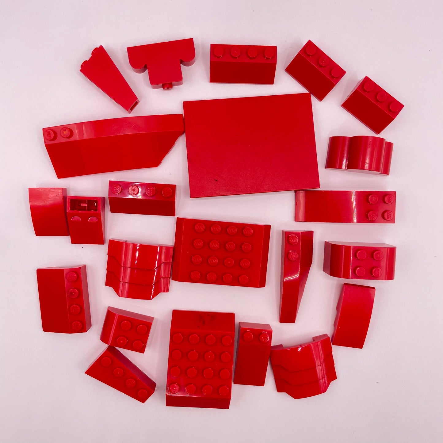LEGO  Medium, Red,  Slopes, 60g