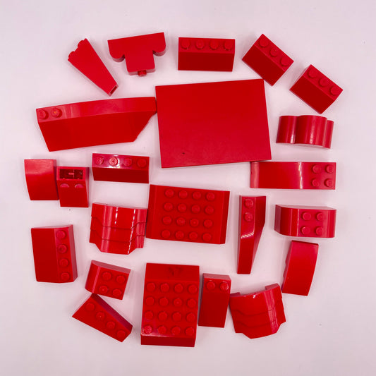 LEGO  Medium, Red,  Slopes, 60g