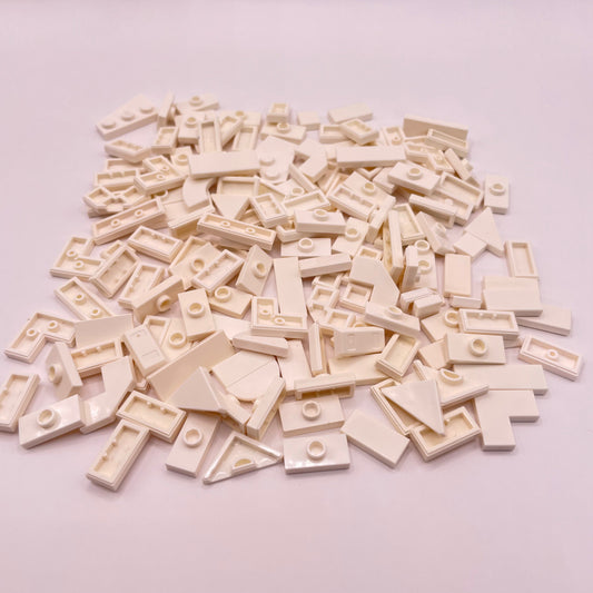 LEGO Small Tiles, White, Approx. 45g