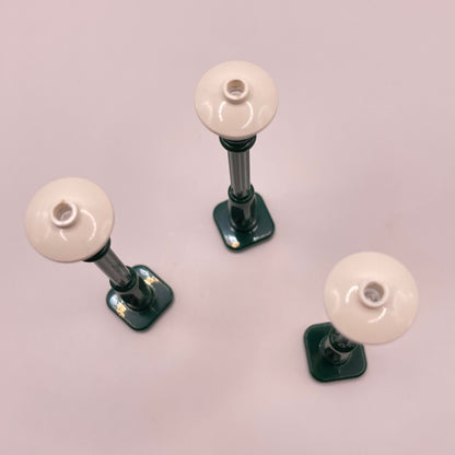 LEGO Lamp Posts, Winter Village, Building Pieces, Dark Green, 3 Pieces