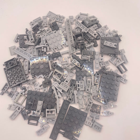LEGO Mixed SNOT, Mixed Bluish Grey, Approx. 100g