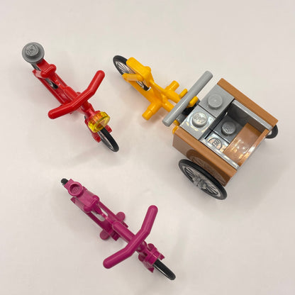 LEGO Bicycles, Mixed Colours, 3 Pieces