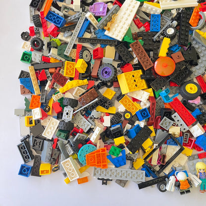 LEGO Fun Pack, Mixed Bag, Approx. 750g includes 6 Minifigures/Minidolls