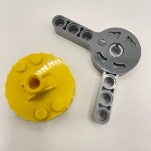 LEGO Magnet and Technic Rotation Joint, Mixed Colours, Technic, 2 Pieces