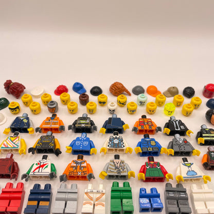 LEGO Build a Minifigure, Mix and Match City Figures, Set of 20