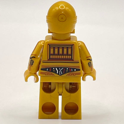 LEGO C-3PO, Printed Toes and Arms, Star Wars, Minifigure (sw1201)