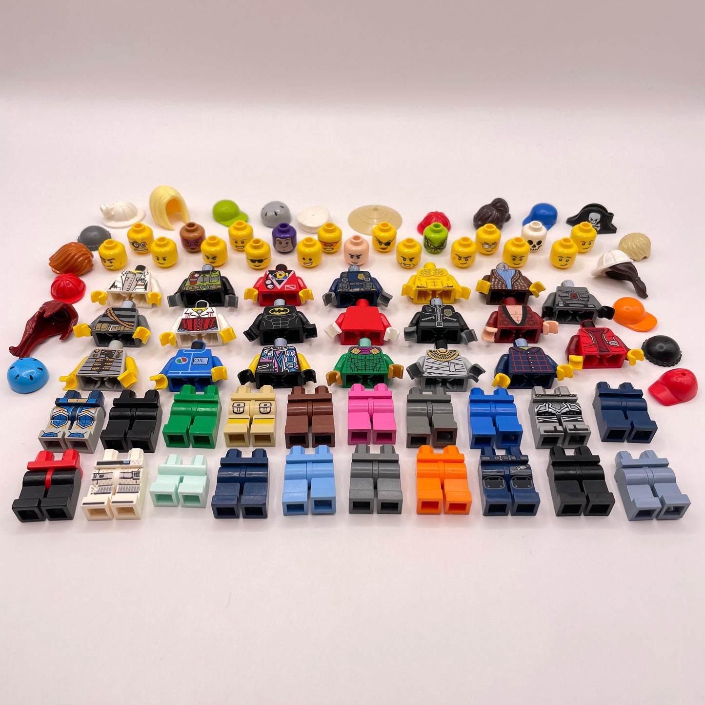 LEGO Build a Minifigure, Mix and Match City Figures, Set of 20