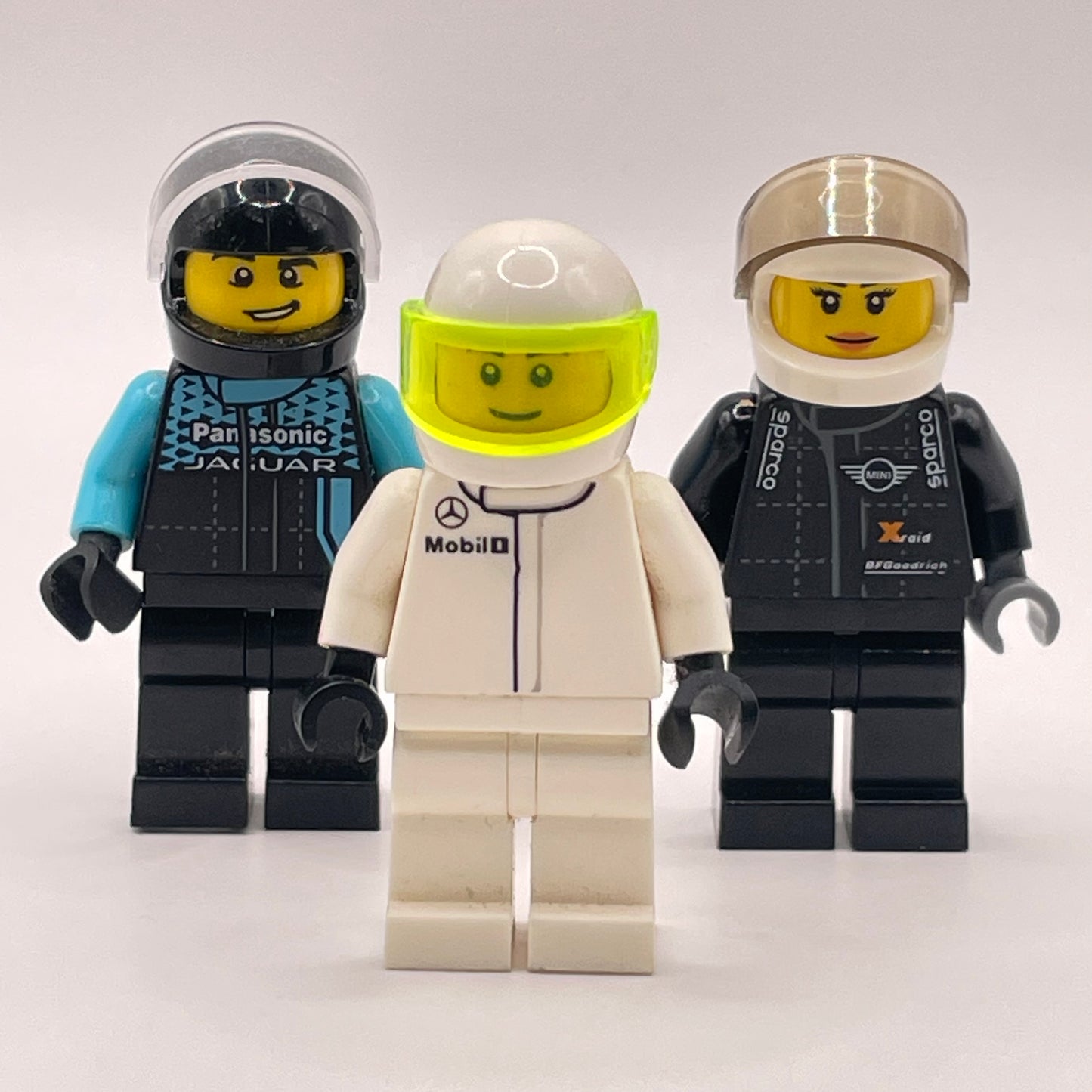 LEGO Race Car Drivers, City, Minifigures (Pack of 3)
