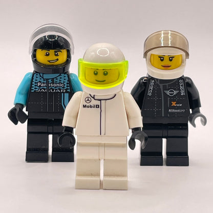 LEGO Race Car Drivers, City, Minifigures (Pack of 3)