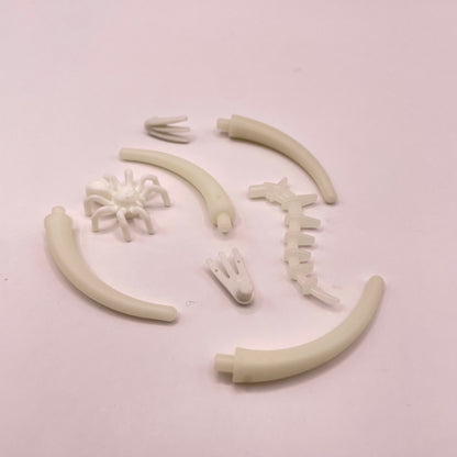 LEGO Mixed Claws and Horns, Glow in the Dark, 8 Pieces