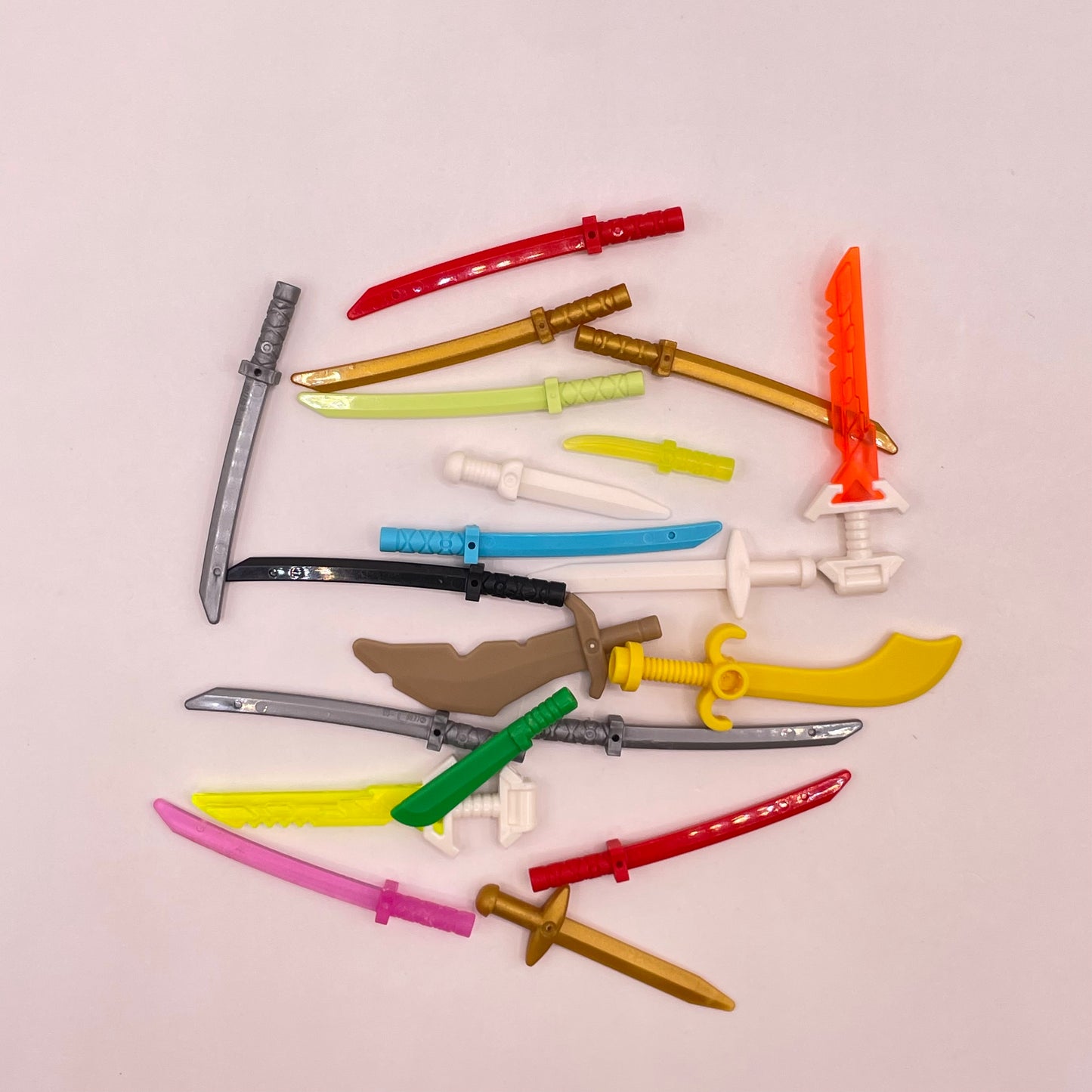 LEGO Swords, Mixed, Tools and Weapons, Minifigure, 20 Pieces