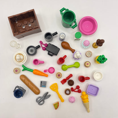 LEGO Food / Kitchen Bundle, Mixed Pieces (40 Pieces)