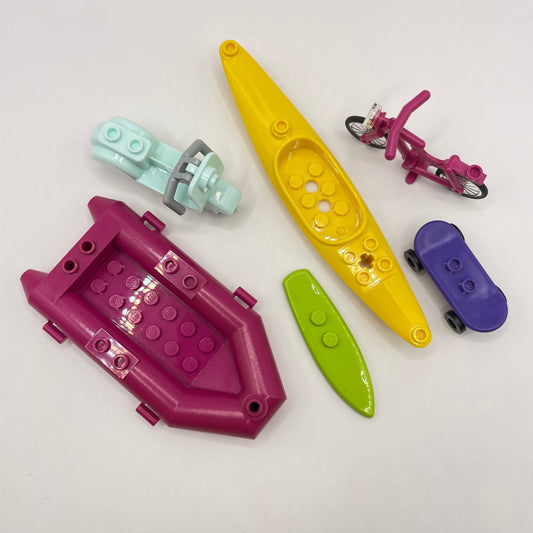 LEGO Lakeside Vehicles, Mixed Colours, 6 Pieces