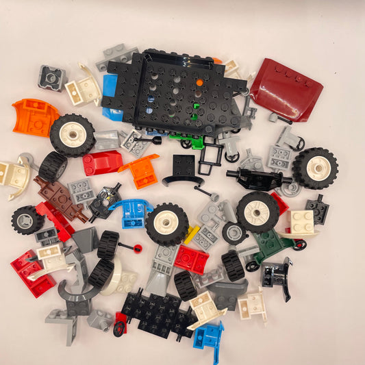 LEGO  Mixed Wheels, Mixed Pieces, Vehicle, Approx. 140g