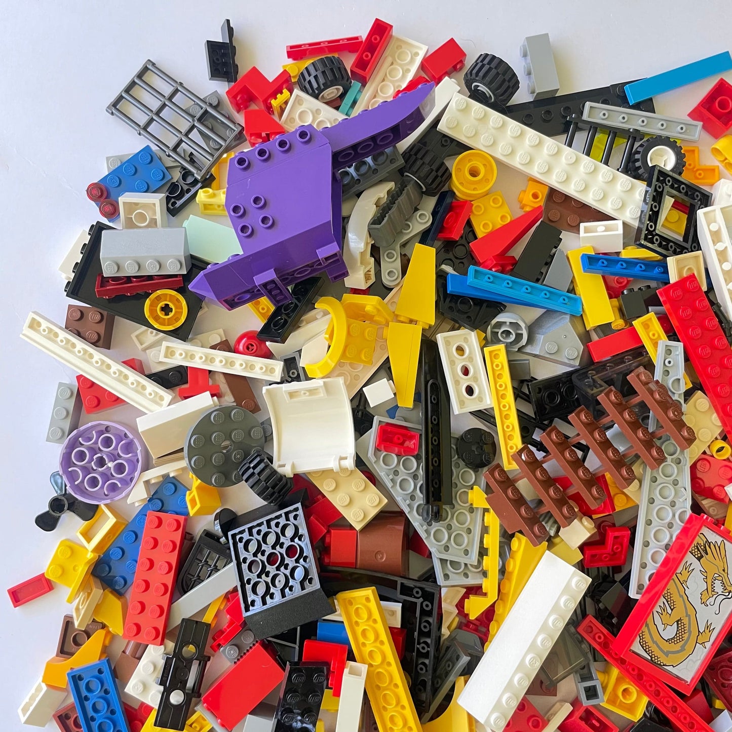 LEGO Fun Pack, Mixed Bag, Approx. 750g includes 6 Minifigures/Minidolls