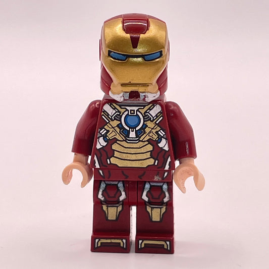LEGO Iron Man Mark 17 Armor, Super Heroes, Minifigure, (sh0073) marked, incomplete
