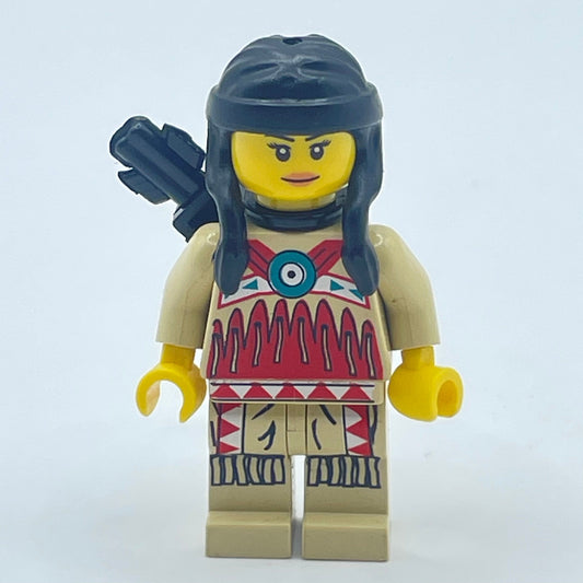 LEGO Western Indians Lady with Quiver Minifigure (ww018)