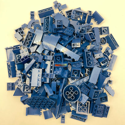 LEGO Mixed Bricks, Dark Blue, Approx. 250g