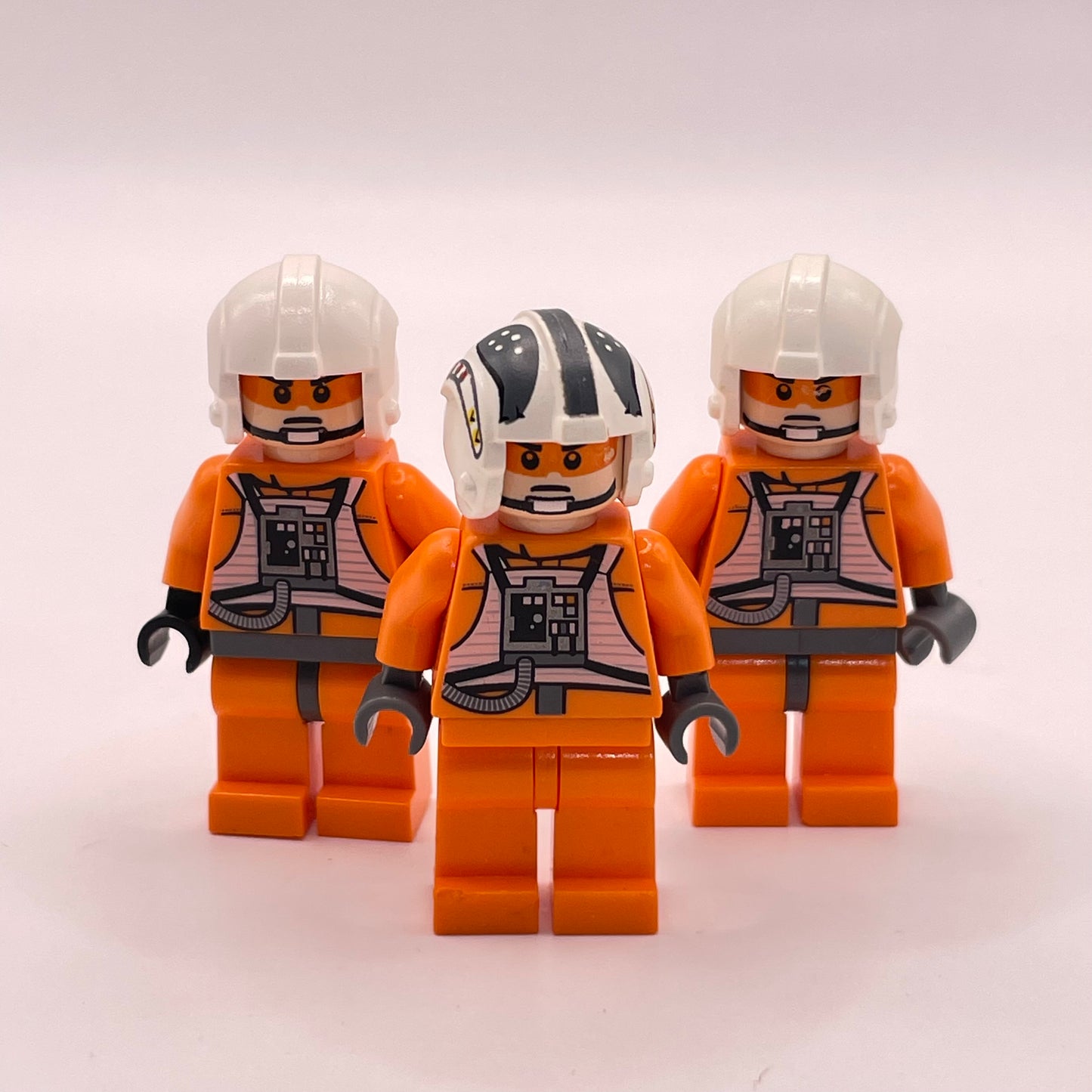 LEGO Rebel Pilots, Mix and Match, Star Wars, Minifigure, (3 Pack) marked