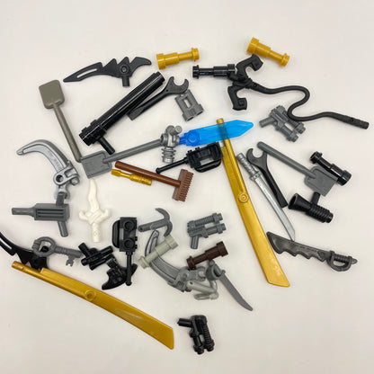 LEGO Mixed Tools and Weapons, Minifigure Accessories, 40 Pieces