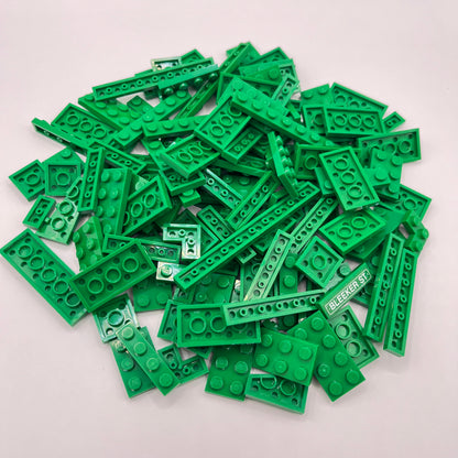 LEGO Plates, Green, Approx. 100g