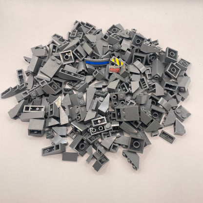 LEGO Slopes, Small, Dark, Bluish Grey, Approx. 160g