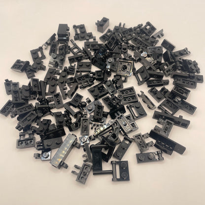 LEGO SNOT, Flexible connections, Black, Approx. 65g