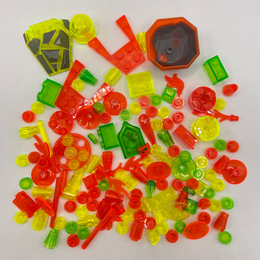 LEGO Transparent Mixed Neon, Approx. 40g