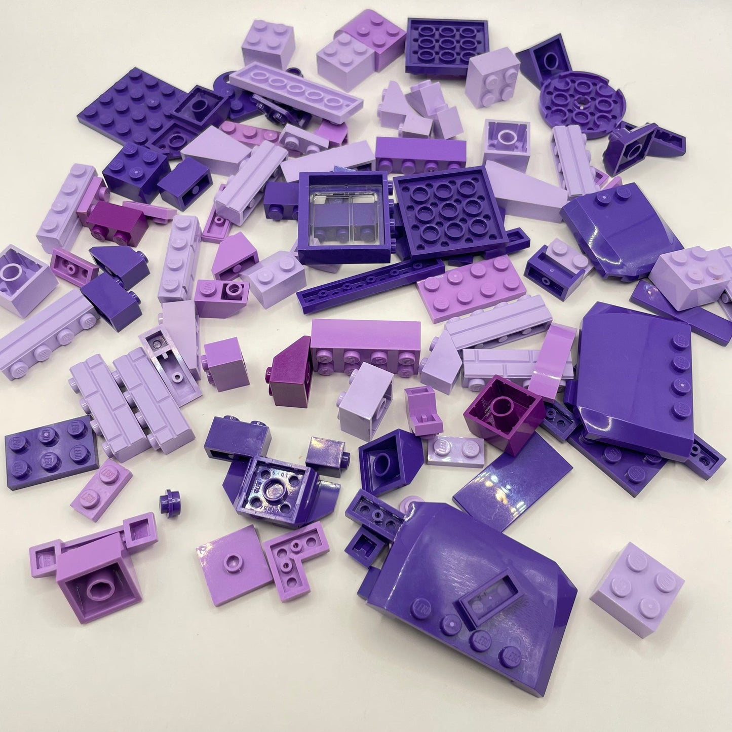 LEGO Mixed Bricks, Mixed Purple, Approx. 100g