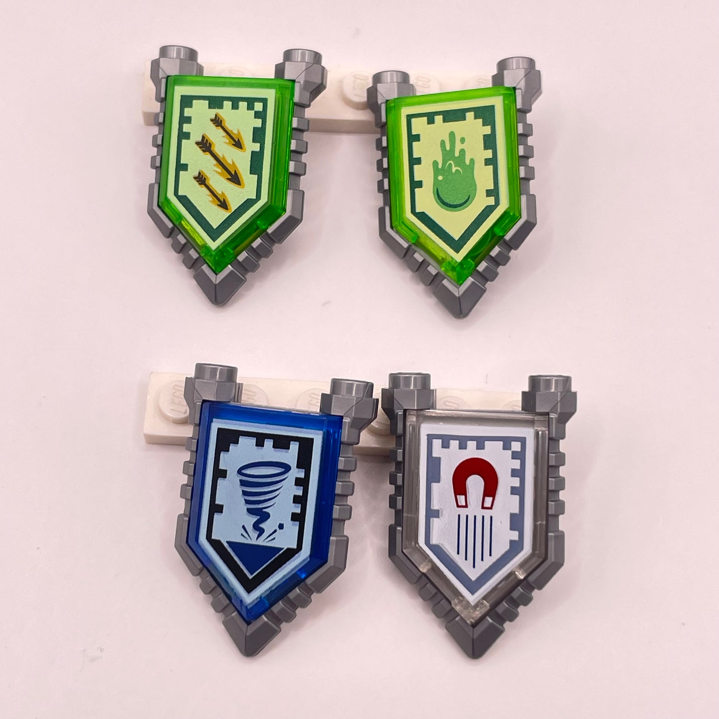 LEGO Nexo Knights, Shields, Minifigure Accessories, 4 Pieces