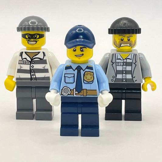 LEGO Police and Robbers, City, Minifigures (pack of 3)