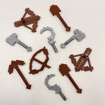 LEGO Minecraft Tools/Weapons, 10 Pieces