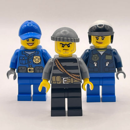 LEGO Police and Robbers, City, Minifigures (pack of 3)
