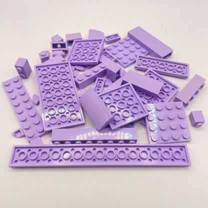 LEGO Light Purple, Mixed Pieces, Approx. 50g