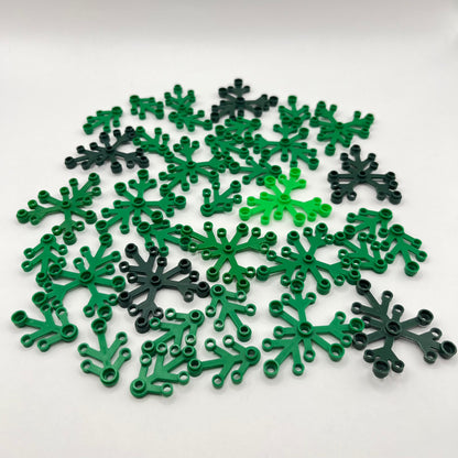 LEGO Plant Leaves, Mixed Green, 35 Pieces