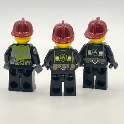 LEGO Fire Fighters, City, Minifigures (pack of 3)