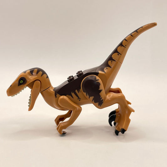 LEGO Dinosaur Raptor Brown (Jurassic World / Park) (raptor10) Fair condition