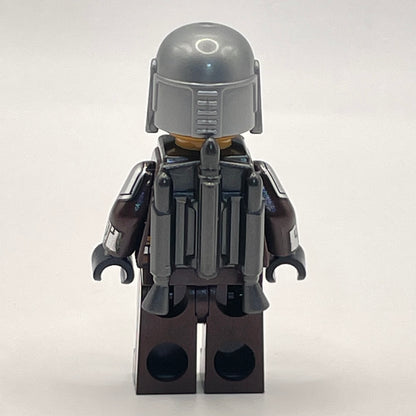 LEGO Din Djarin, Silver Beskar Armor, Star Wars, Minifigure (sw1212)