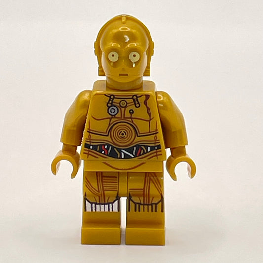 LEGO C-3PO - Printed Legs (Restraining Bolt), Star Wars, Minifigure (sw0561)